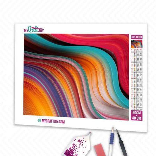 Abstract - DIY Diamond Painting Kit